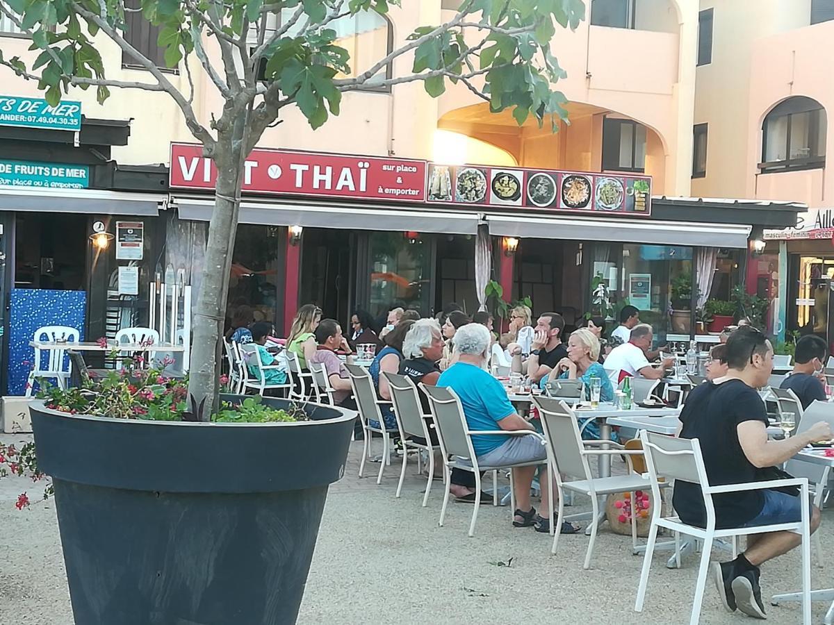 Le Victoria'S Beach Barcares - Parking Prive - Direct Plage - 5 Minutes A Pied Du Lydia - 3 Personnes Le Barcarès المظهر الخارجي الصورة